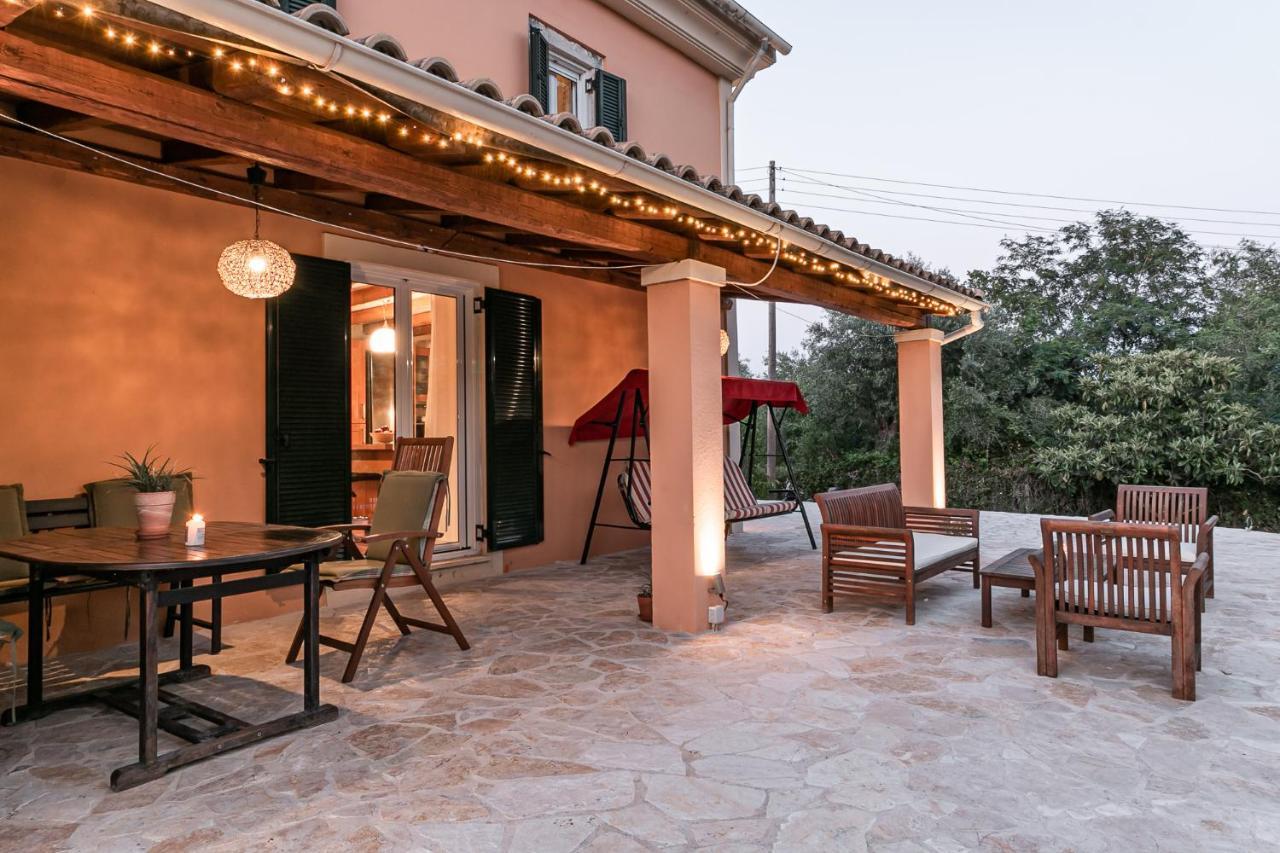 Ktima Loumoumba, Private Villa Gouvia Bagian luar foto