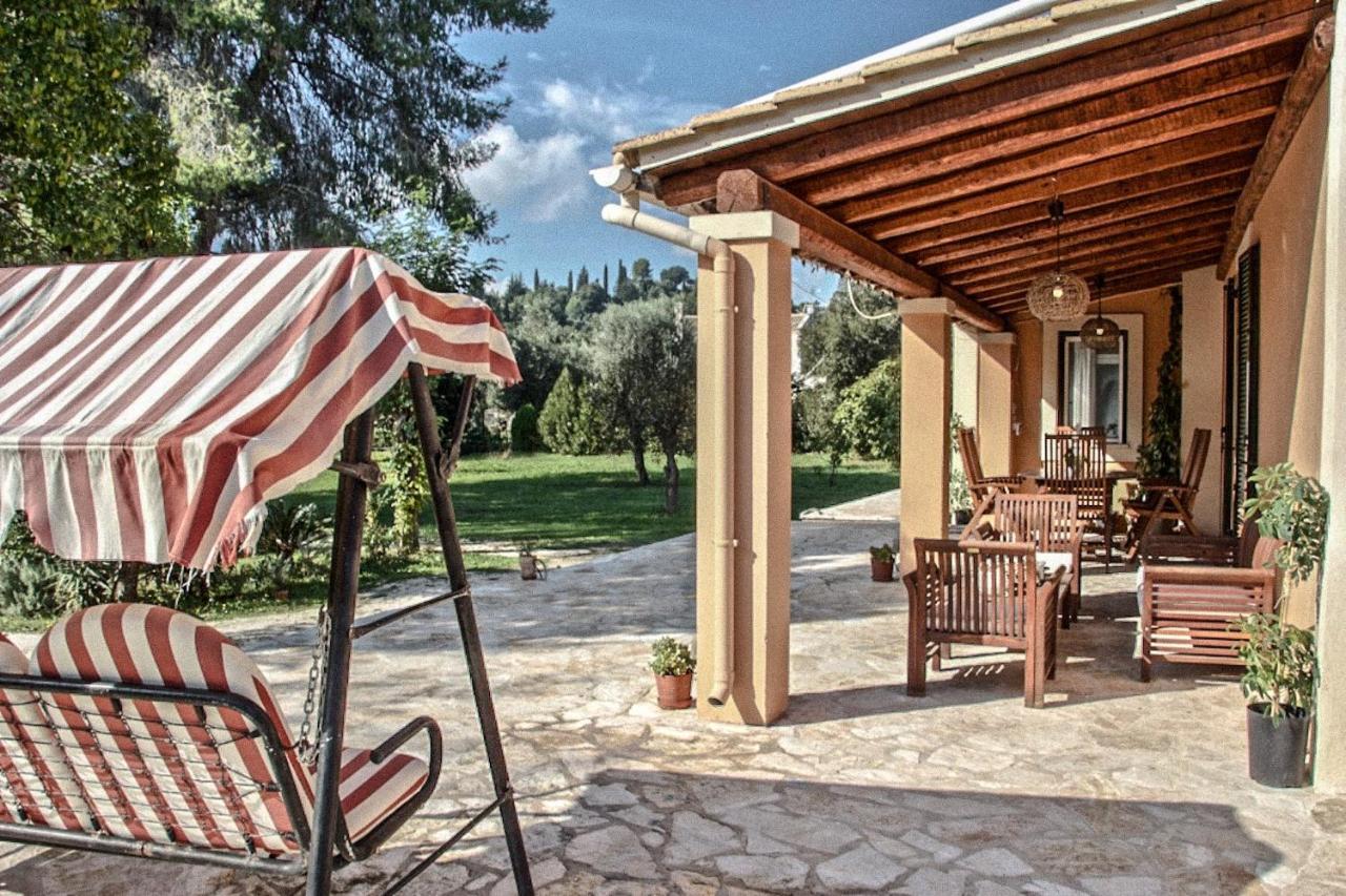 Ktima Loumoumba, Private Villa Gouvia Bagian luar foto